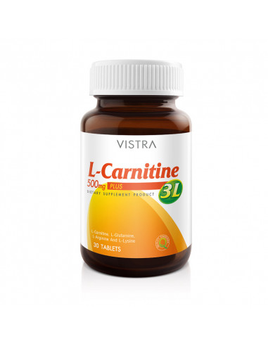 Vistra L-Carnitine Plus 3L 30 Tablets - 1