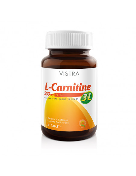 Vistra L-Carnitine Plus 3L 30 Tablets - 1