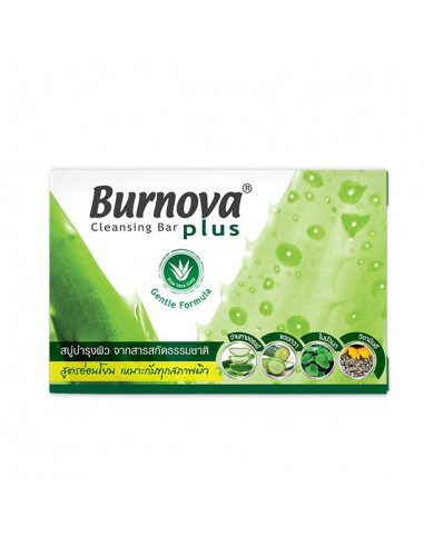 Burnova Plus Cleansing Bar 100g - 1