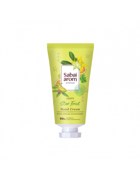 Sabai-arom Zesty Starfruit Hand Cream - 2