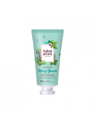Sabai-arom Minty Garden Hand Cream 30g - 1