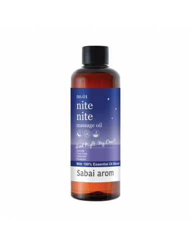 Sabai-arom Nite Nite Massage Oil 200ml - 1