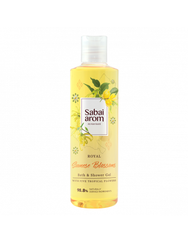 Sabai-arom Siamese Blossoms Bath & Shower Gel 250ml - 1