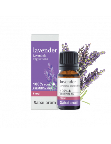 Sabai-arom Lavender 100% Pure Essential Oil 10ml - 1