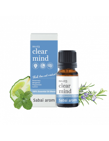 Sabai-arom NO.3 Clear Mind Essential Oil 10ml - 1