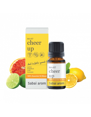 Sabai Arom NO.7 Cheer Up 100% PURE Essential Oil Blend 10ml - 1
