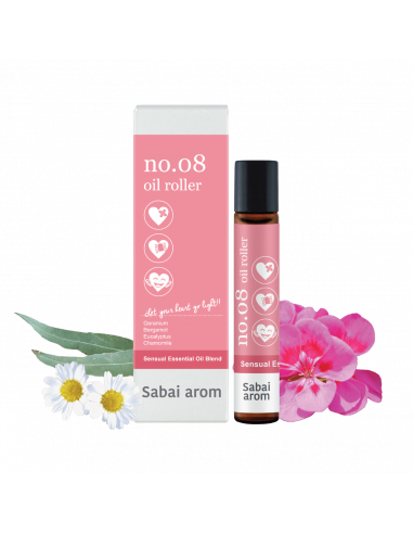 Sabai-arom NO.08 Free Love Spot Roller 8ml - 1