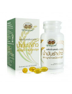 Abhaibhubejhr Rice Bran and Germ Oil 60 Capsules - 1