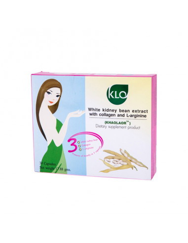 Khaolaor White Kidney Bean Extract 30 Capsules - 1