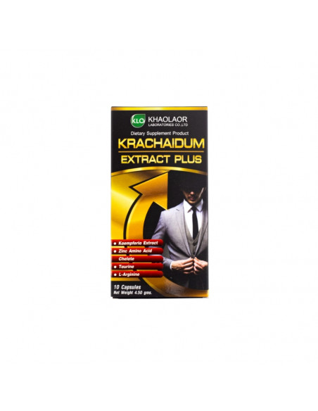 Khaolaor Krachaidum Extract Plus 10 Capsules