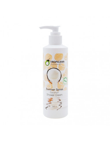 Tropicana Coconut Oil Shower Cream Summer Sense 240ml - 1