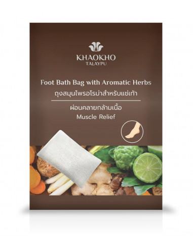 Khaokho Foot Bath Bag with Aromatic Herbs 18g - 1