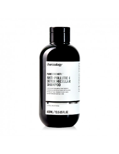 Charcoalogy Anti-Pollution Detox Micellar Shampoo 400 ml - 1