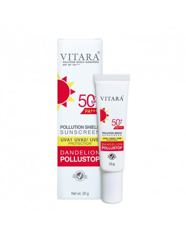 Vitara Polution Shield Sunscreen SPF50+ PA++++ 20 g - 1