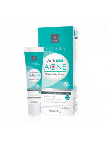 Vitara Anti Acne Moisturizing Cream 35 g - 1