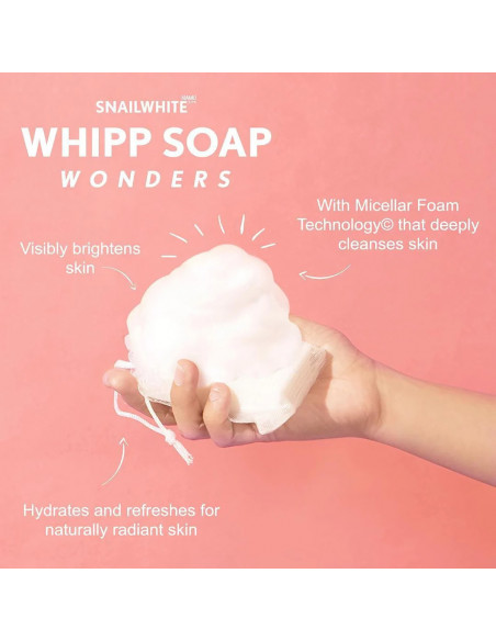 How to use Namu Snail White Whipp Soap