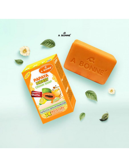 A Bonne' Papaya Honey Cream Soap ads