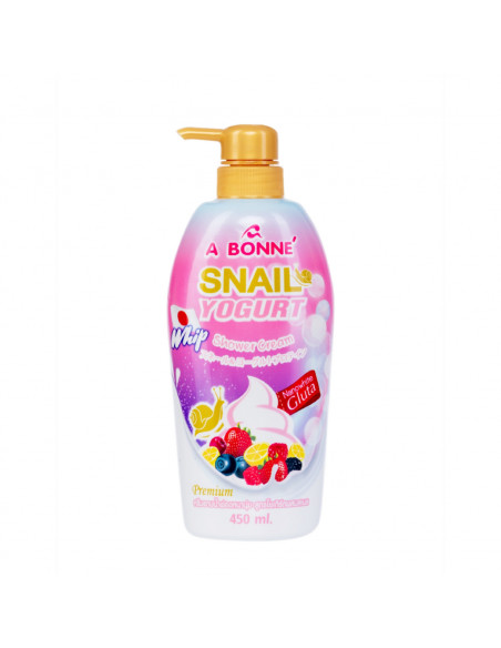 A Bonne' Snail Yogurt Whip Shower Cream 450ml