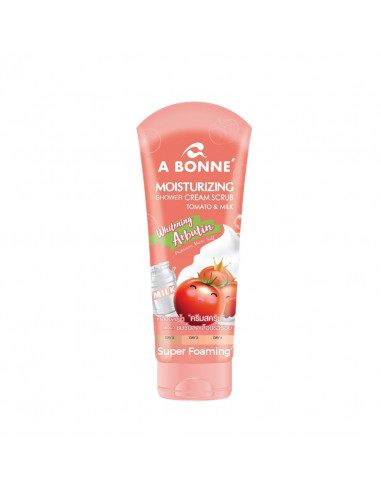 A Bonne’  Tomato And Milk Shower Cream Scrub 350g