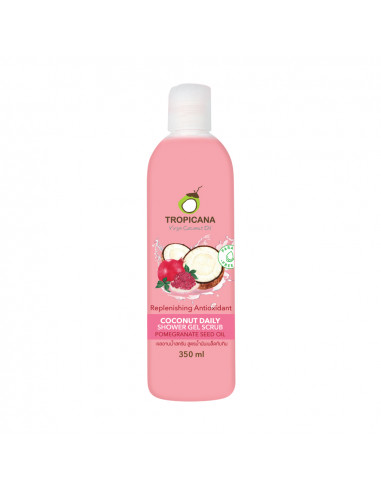 Tropicana Shower Gel Scrub Pomegranate Oil 350ml