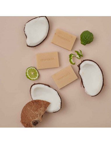 Tropicana Coconut Soap Bar With Kaffir Lime Extract ads