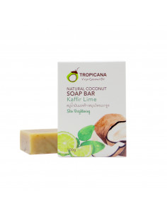 Tropicana Coconut Soap Bar With Kaffir Lime Extract 100g