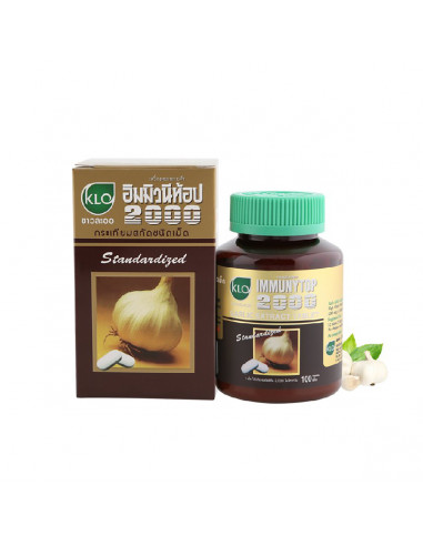 Khaolaor Garlic Extract Tablet Immunytop box