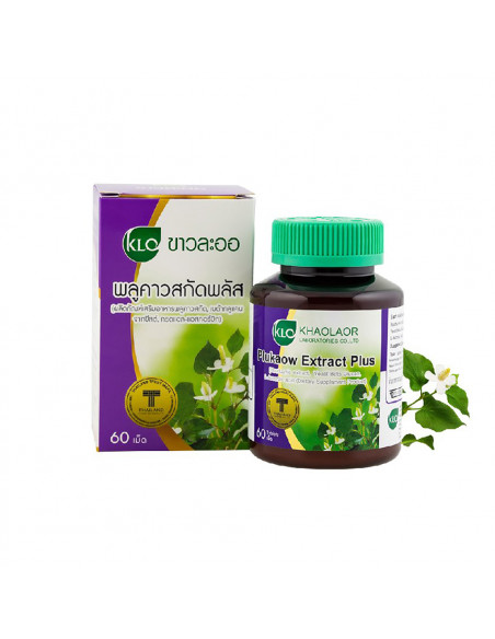 Khaolaor Plukaow Extract Plus 60 Tablets