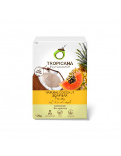Tropicana Coconut Oil Soap Bar Fruity