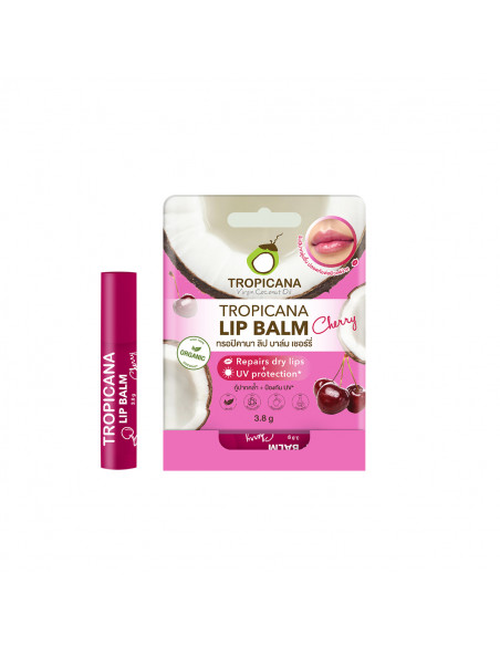 Tropicana Coconut Oil Treatment Lip Stick Cherry