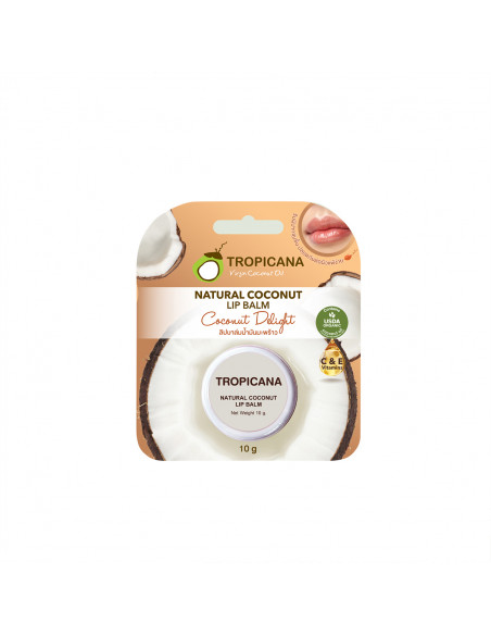 Tropicana Coconut Oil Lip Balm Coconut