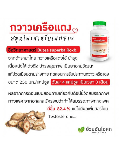 Herbal One Butea Superba information