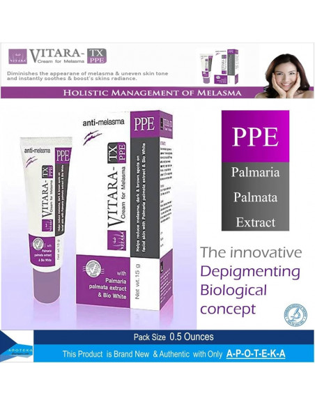 Vitara TX PPE Cream For Melasma 15g - 2