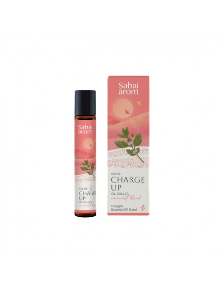 Sabai-arom NO.09 Charge Up Essential Oil Spot Roller