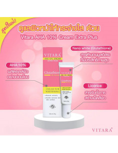 Vitara AHA 10% Cream Extra Plus 20 g - 1 2