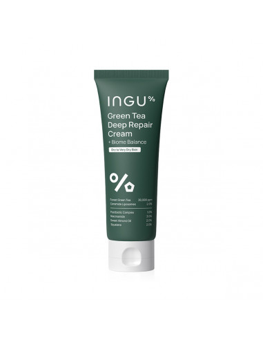 INGU Green Tea Deep Repair Cream + Biome Balance