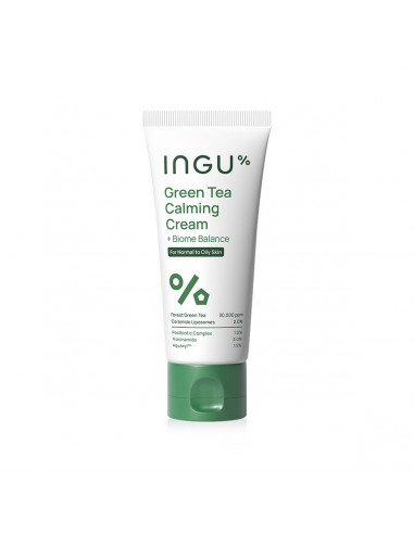 INGU Green Tea Calming Cream + Biome Balance