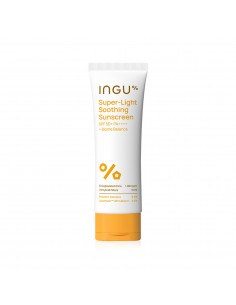 INGU Super-Light Soothing Sunscreen SPF 50+ PA++++ + Biome Balance - 1