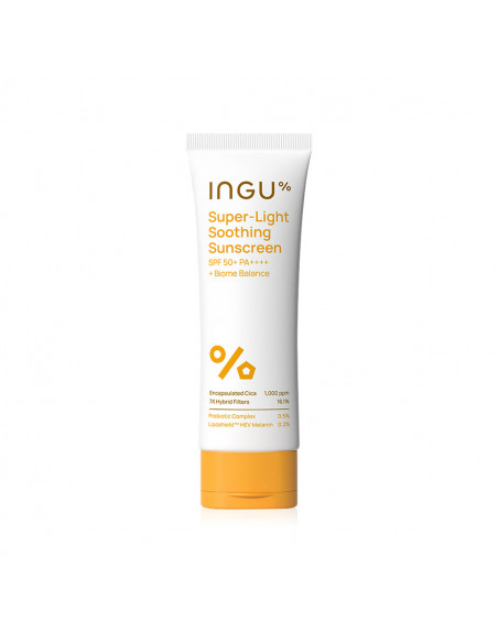 INGU Super-Light Soothing Sunscreen SPF 50+ PA++++ + Biome Balance - 1