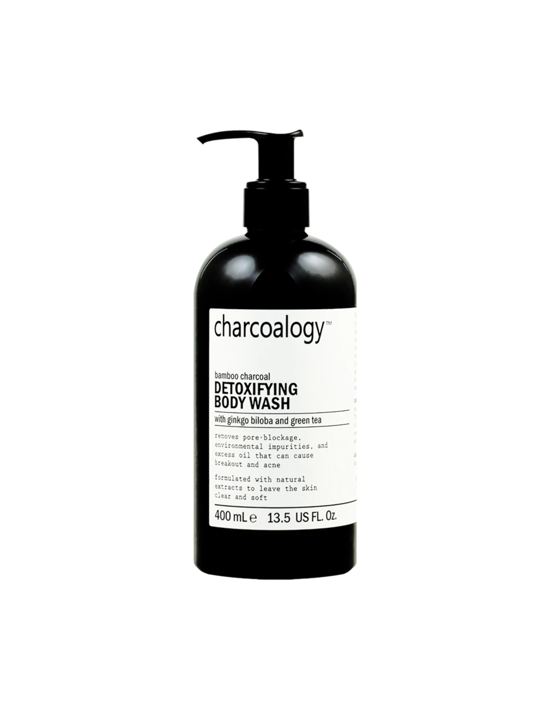 charcoalogy detoxifying face wash