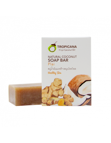 Tropicana Coconut Oil Soap Bar Plai Extract 100g - 1