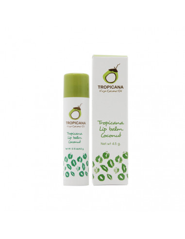 Tropicana Coconut Oil Treatment Lip Stick Coconut 4.5g - 1