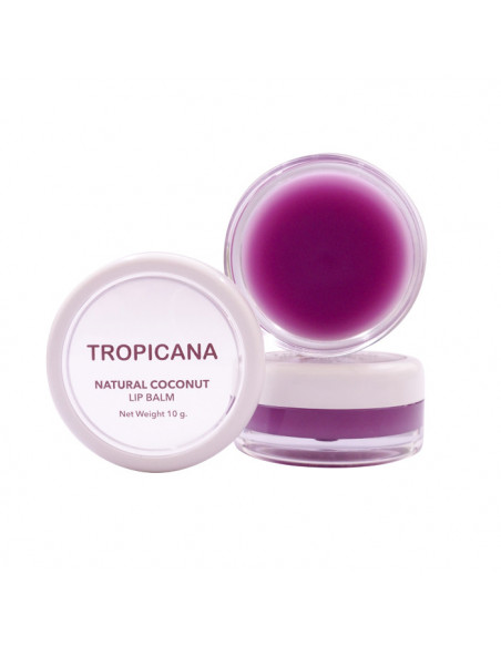 Tropicana Coconut Oil Treatment Lip Balm Mulberry 10g - 1