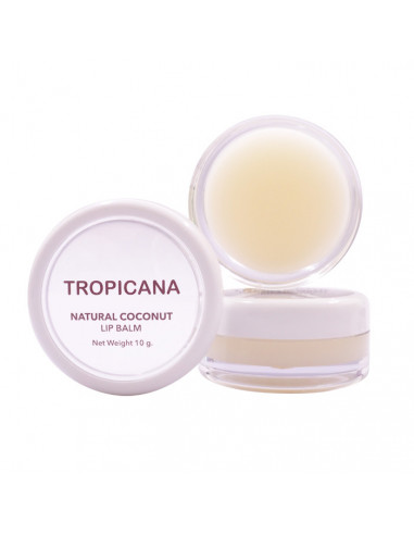 Tropicana Coconut Oil Treatment Lip Balm Coconut 10g - 1