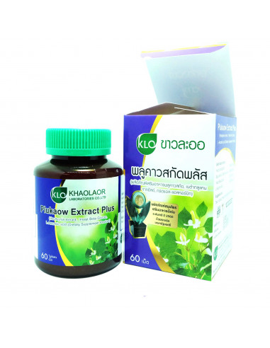 Khaolaor Plukaow Extract Plus 60 Tablets