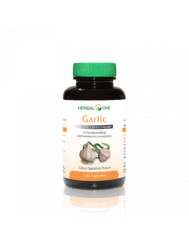 Herbal One Garlic 100 Capsules - 1