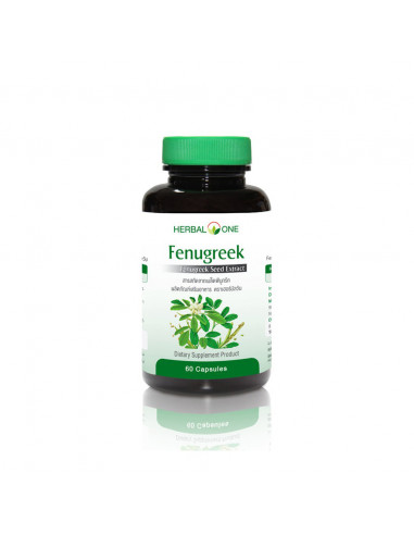 Herbal One Fenugreek Seed Extract 60 Capsules - 1