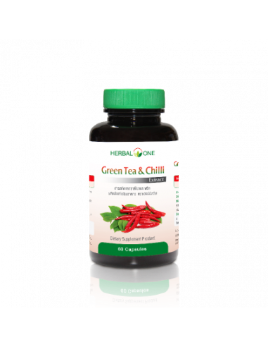 Herbal One Green Tea and Chill Extract 60 Capsules - 1