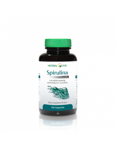 Herbal One Spirulina 100 Capsules - 1