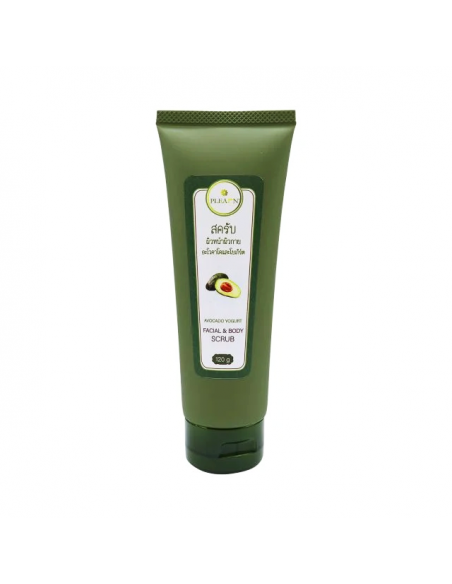 Plearn Avocado Yogurt Facial & Body Scrub